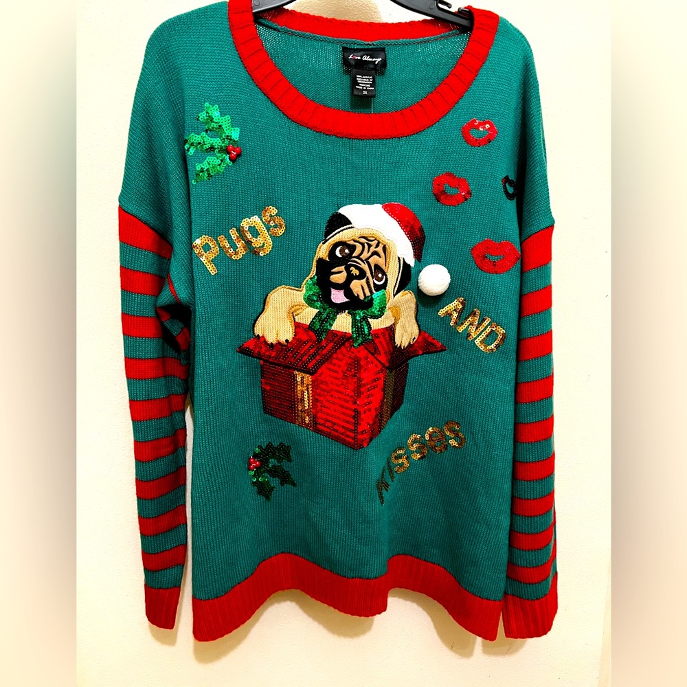 Cute holiday sweater! Get your ‘ugly’ sweater ready for this season.